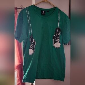 Green Graphic Short Sleeve Tee